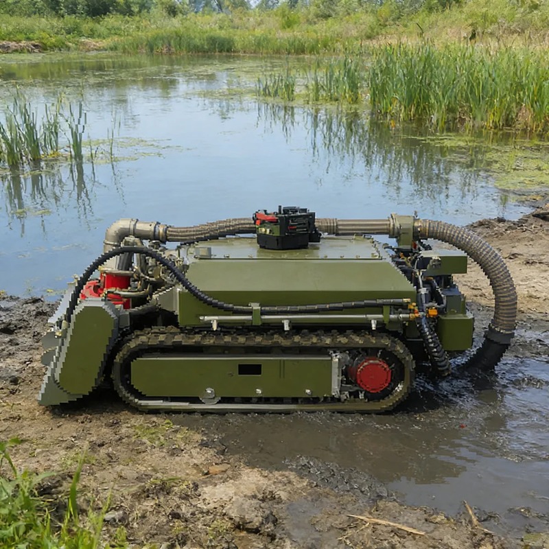 Tracked Robot Chassis - Dar Alanlar İçin Kompakt Sualtı Tarama