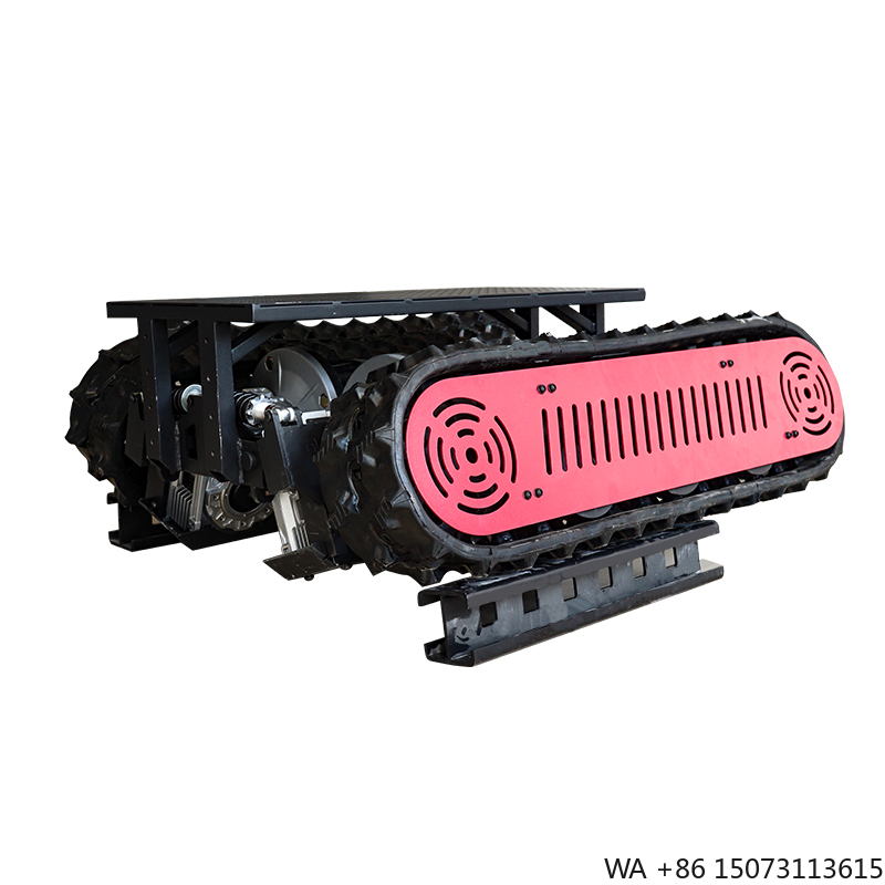 Tracked Robot Chassis - Sualtı IP68 Kablo Sarıcı Robot Şasisi,