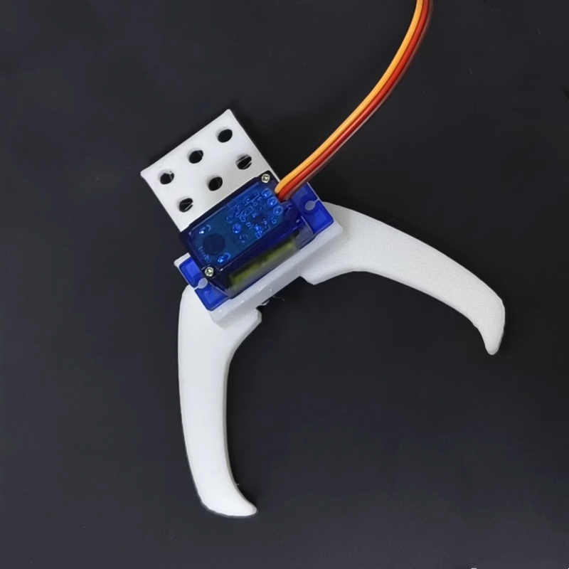 Robot Gripper Claw - 4V-6V Servo Tutucu 3D Baskılı Manipülatör