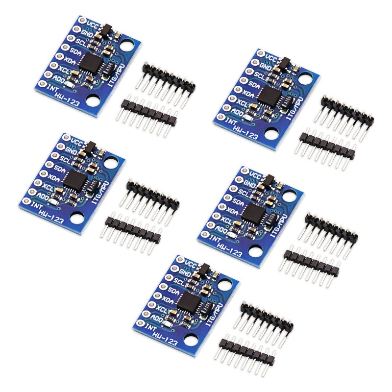 Accelerometer Mpu6050 - 5 Adet GY-521 MPU-6050 MPU6050 İvme