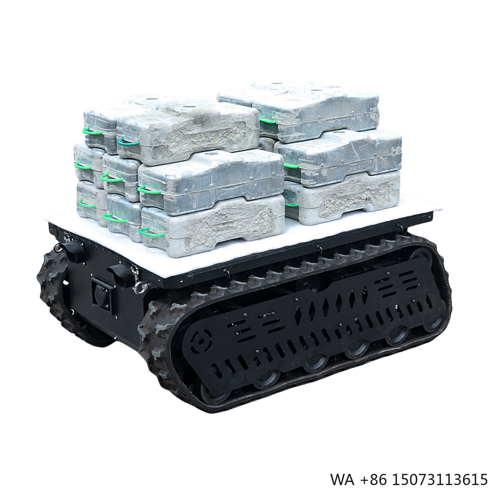 Tracked Robot Chassis - 300-600 kg yük taşıyabilen, merdiven tırmanabilen