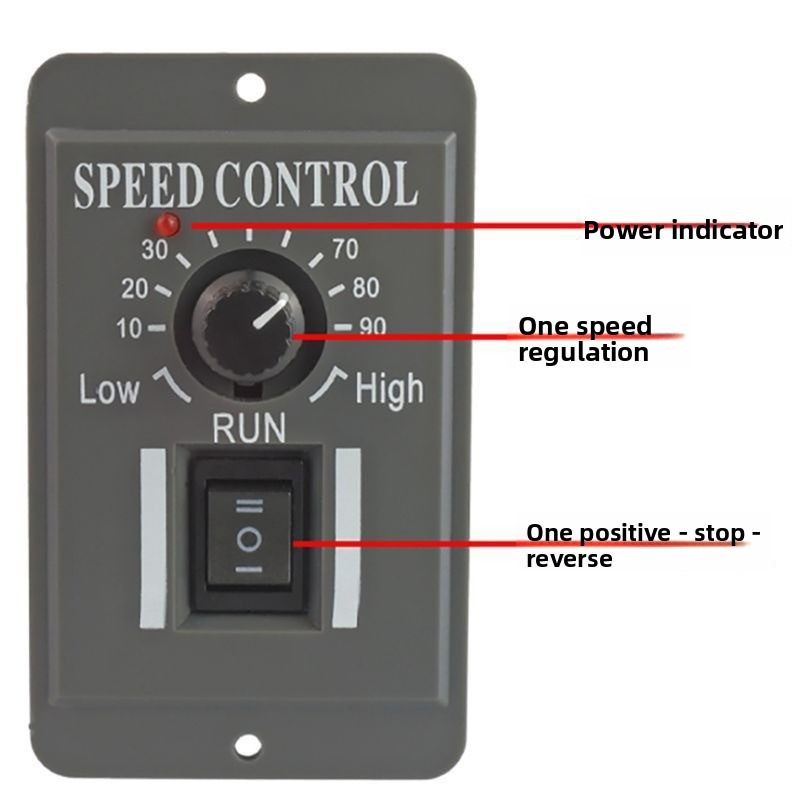 Geared Motor - PWM DC Motor Hız Kontrol Cihazı