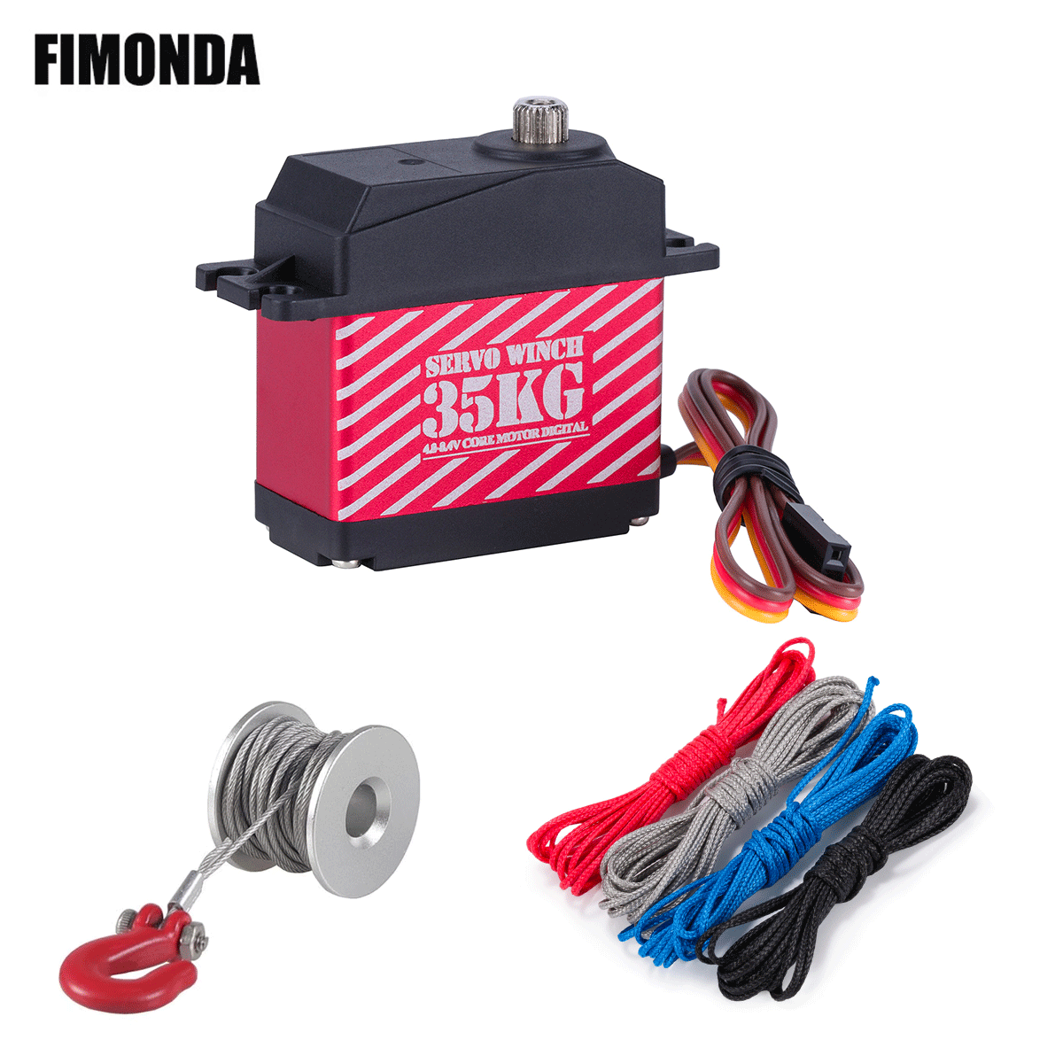Line Follower Robot - 35KG Dijital Servo 360 ° Büyük