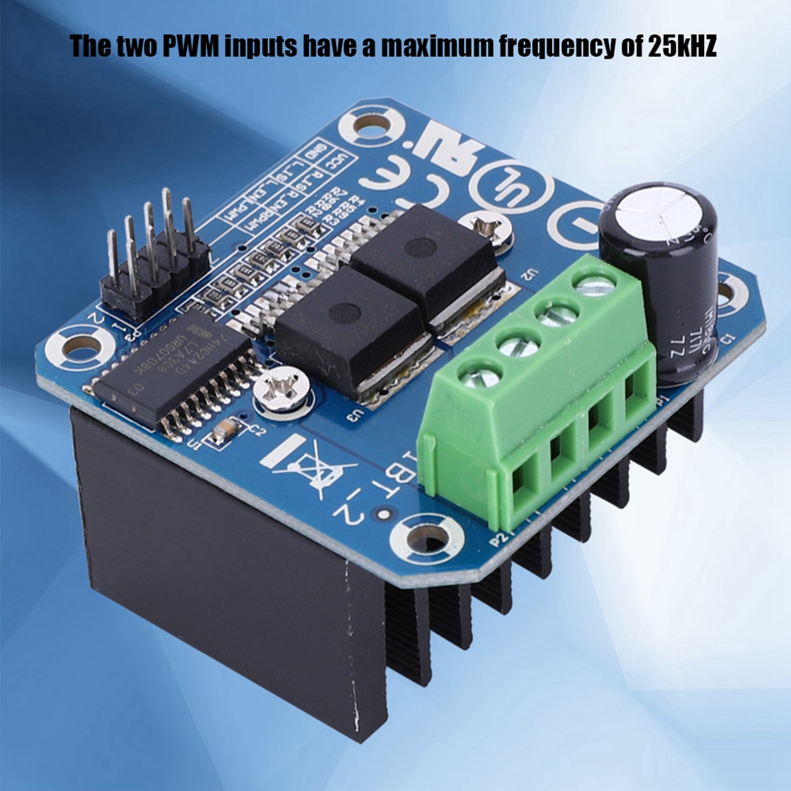 Motor Driver Module - BTS7960 43A Motor Sürücü Modülü Motor