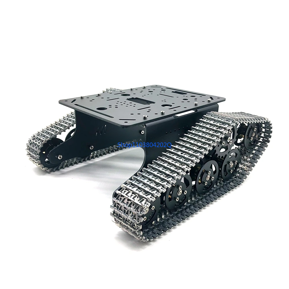Robot Chassis - T300 Tamamen metal tank, Alüminyum alaşım,