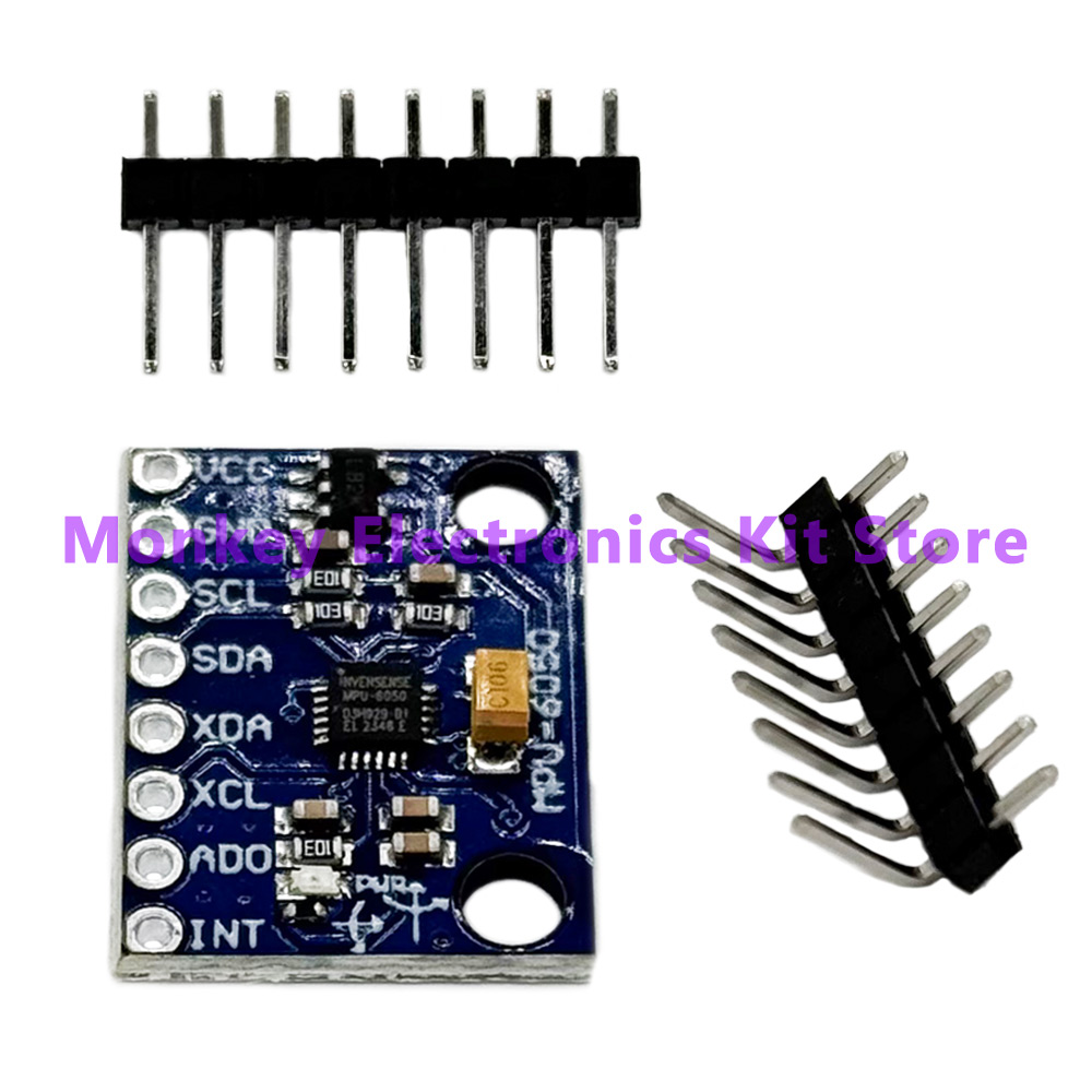 Accelerometer Mpu6050 - GY-521 Açı Sensörü Modülü, GY-521 MPU-6050