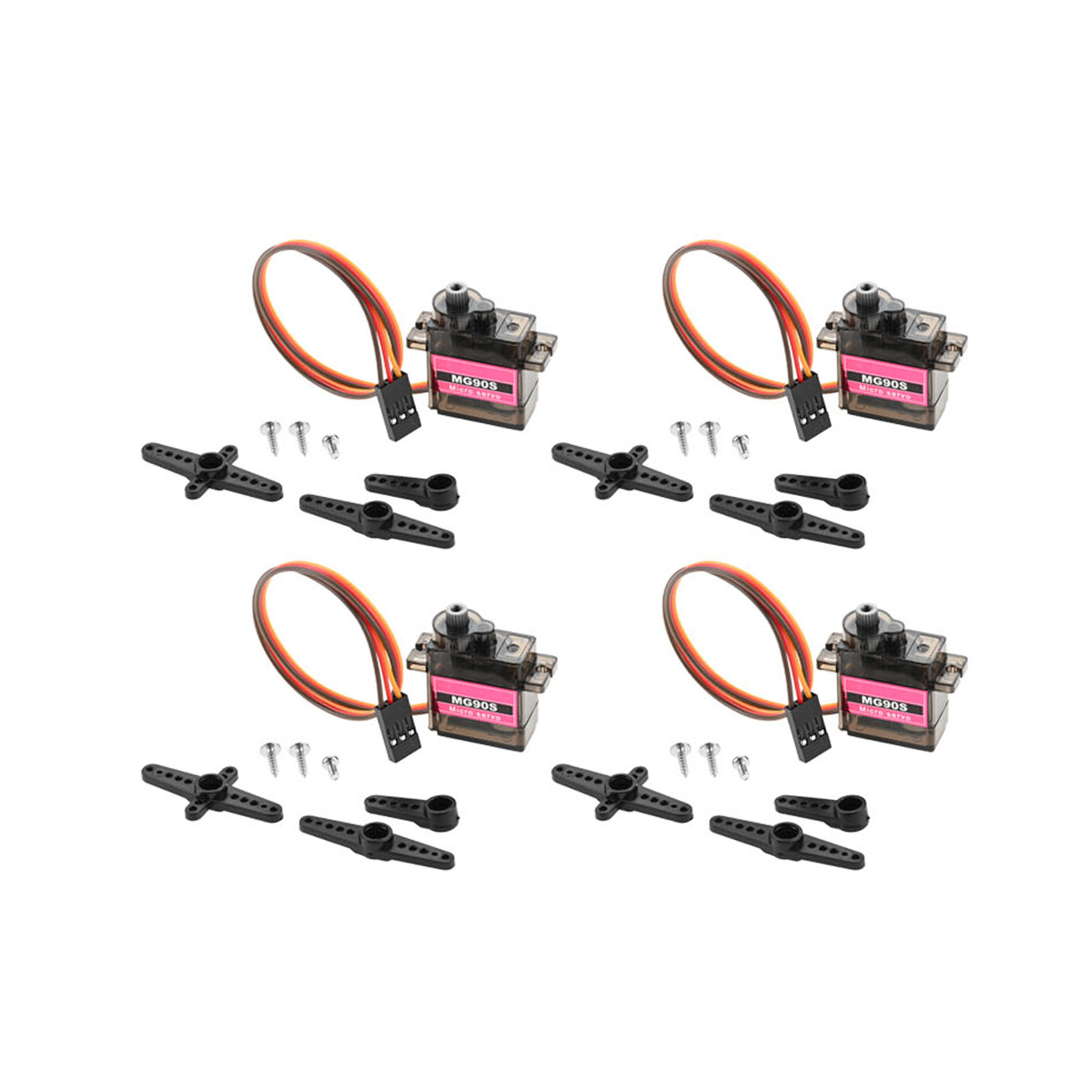 Robot Arm Metal - 4 adet Mikro Servo Metal Dişli
