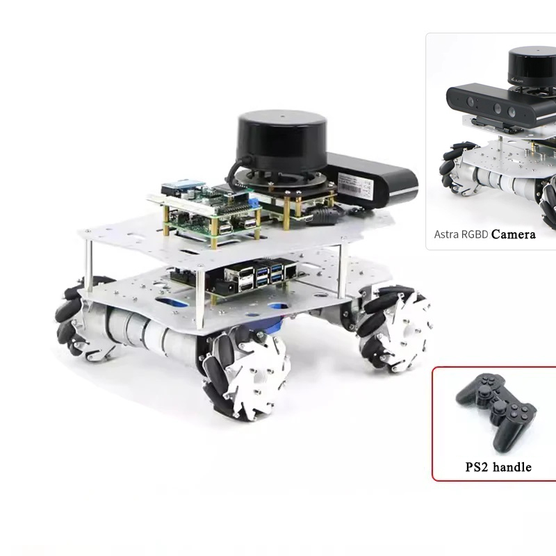Stm32 Robot - Raspberry Pi Ros Mecanum Tekerlekli Robot