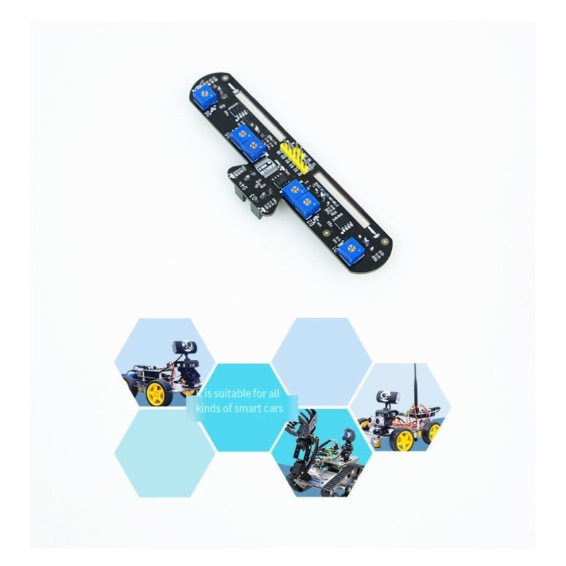 Robot Bluetooth Car - Y43A-6 Kanallı Robotik İçin Kızılötesi İzleme