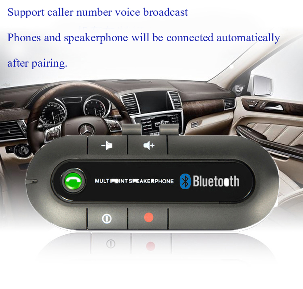 Robot Bluetooth Car - Sıcak Satış Kablosuz Handsfree Araç Bluetooth
