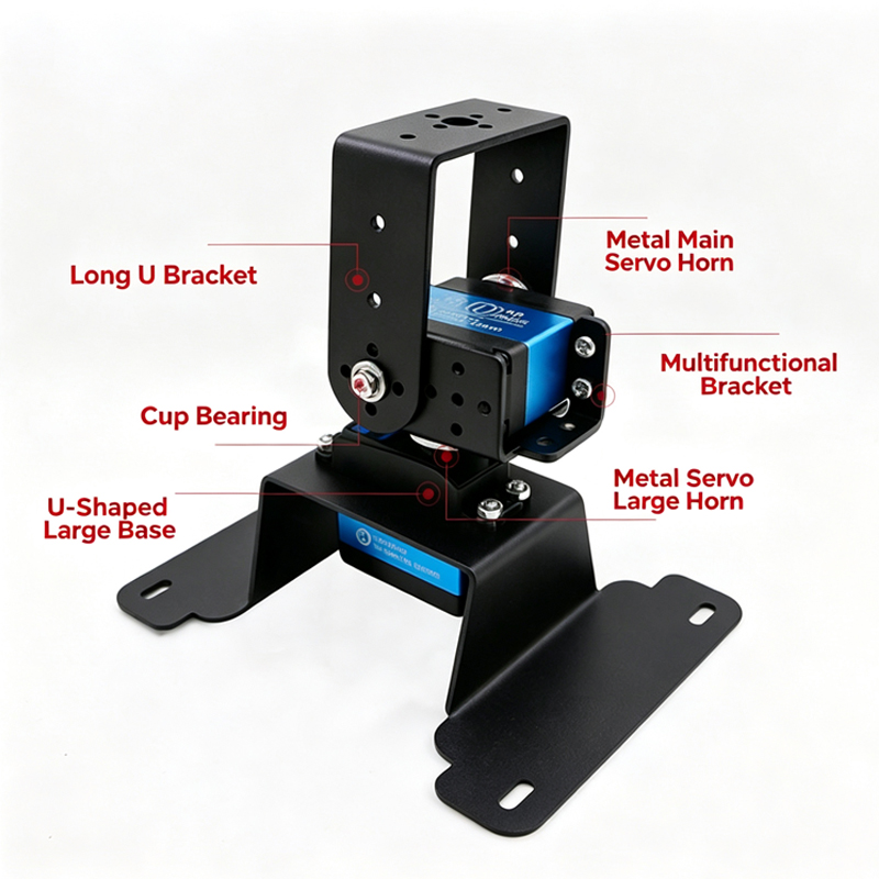 2 DOF Pan Tilt Braket Kiti Met - Servo Pan Tilt incelemesi ve fiyatı