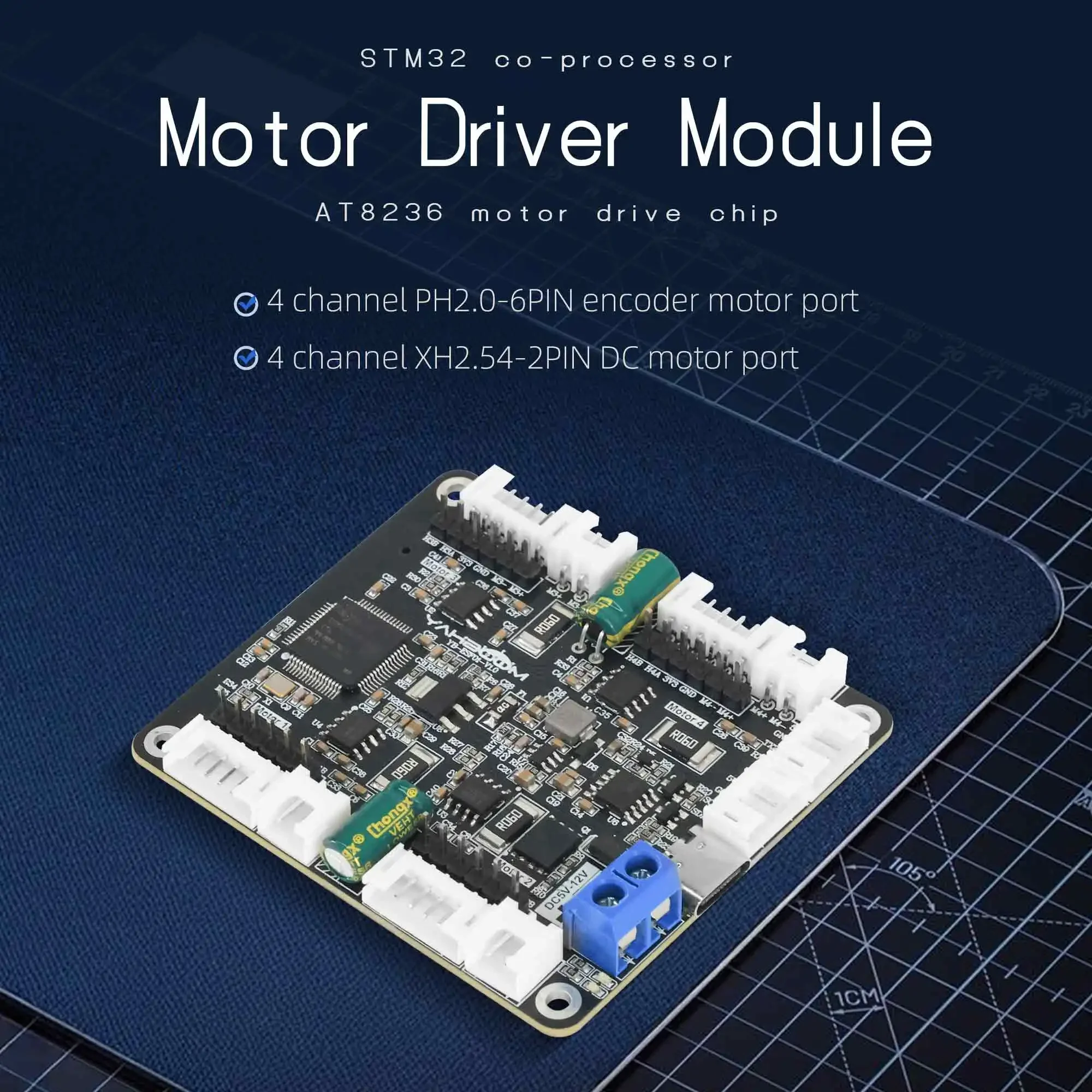Yahboom 4 Kanallı Kodlayıcı Mo - Motor Driver Module incelemesi ve fiyatı