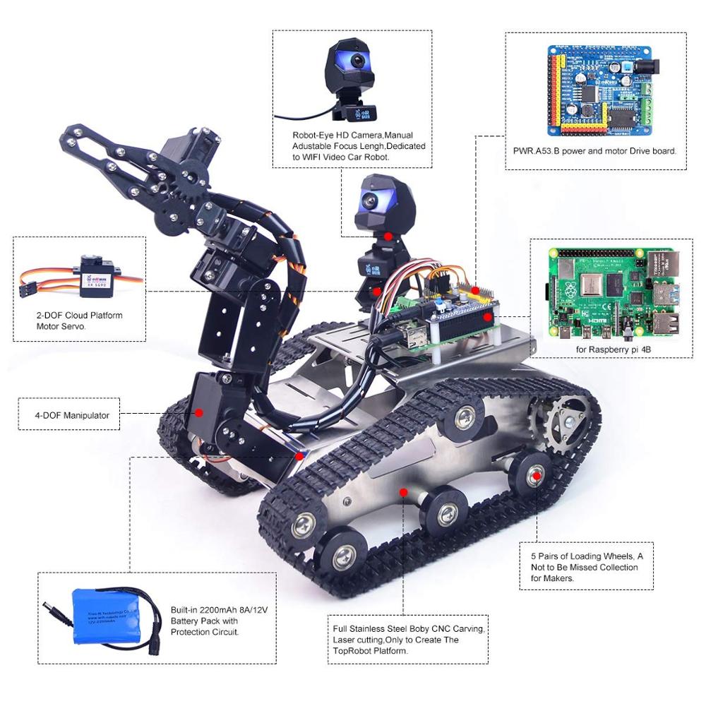 Raspberry Pi için Akıllı Robot - Robot Bluetooth Car incelemesi ve fiyatı