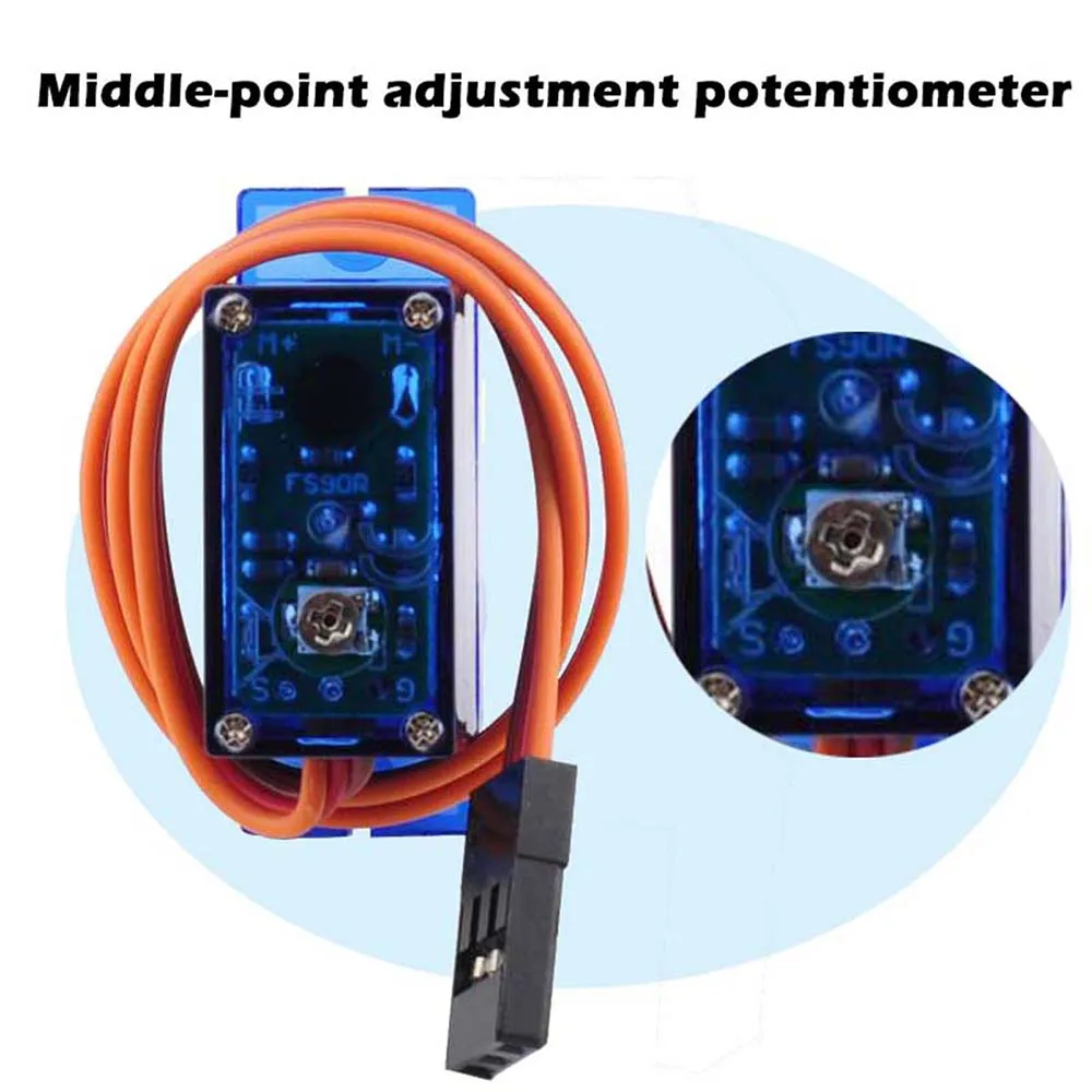 Feetech Mini FS90R Mikro Servo - Arduino Robot incelemesi ve fiyatı