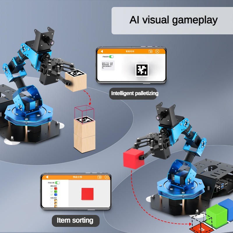 6 Dof Robot Kolu, Servo Penses - Robot Arm Kit incelemesi ve fiyatı