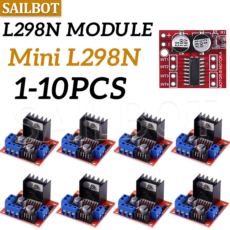 1/5/10 adet L298N DC Motor sür - Motor Driver L298N incelemesi ve fiyatı