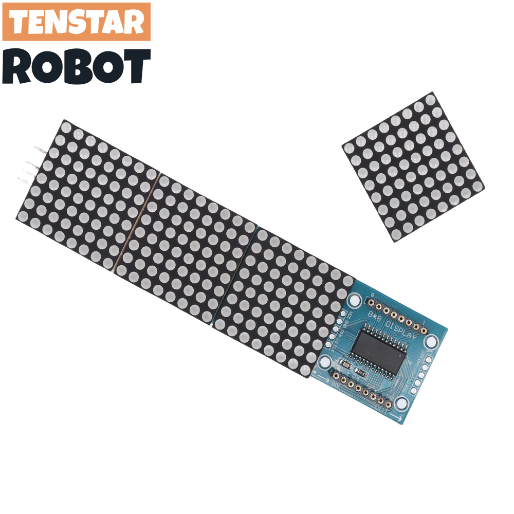 MAX7219 Nokta Matris Modülü Mi - Line Follower Robot incelemesi ve fiyatı
