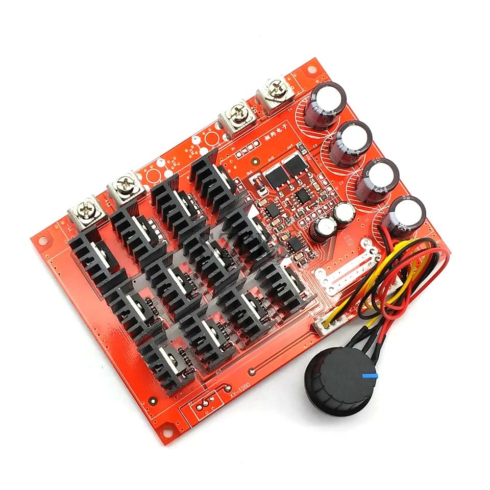 10-50V 60A DC Motor hız kontro - Motor Driver Module incelemesi ve fiyatı