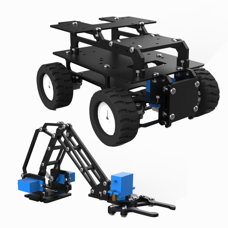 Akrilik 4WD Robot Araba Motoru - Tracked Robot Chassis incelemesi ve fiyatı