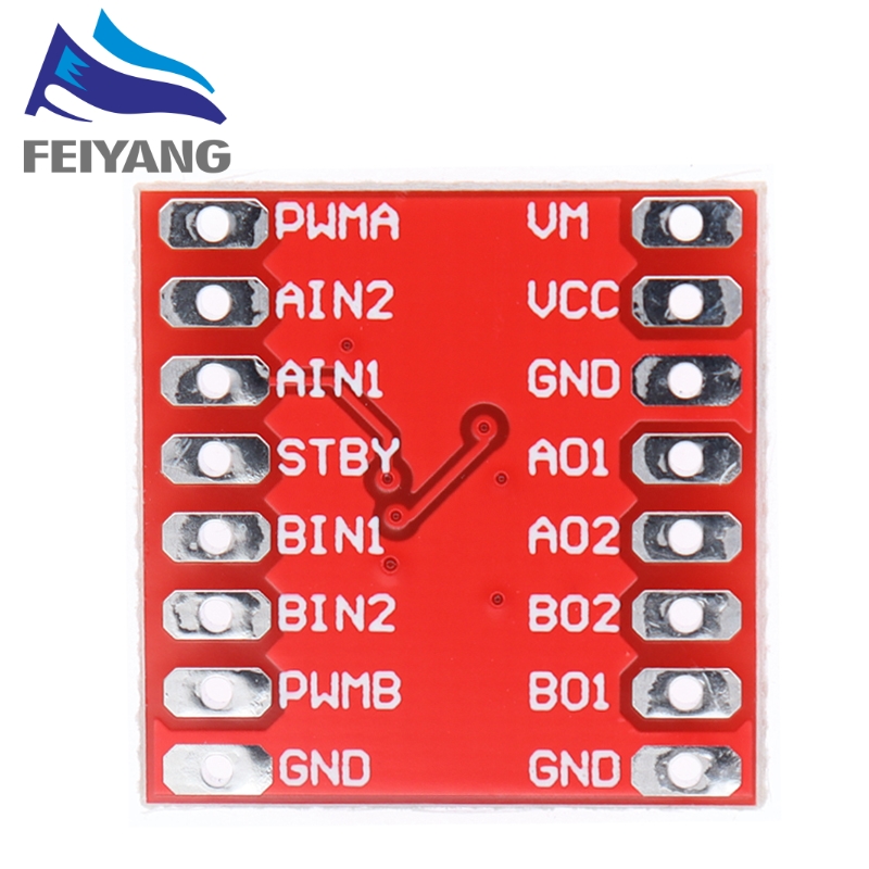 TB6612 Çift Motor Sürücüsü 1A  - Motor Driver L298N incelemesi ve fiyatı