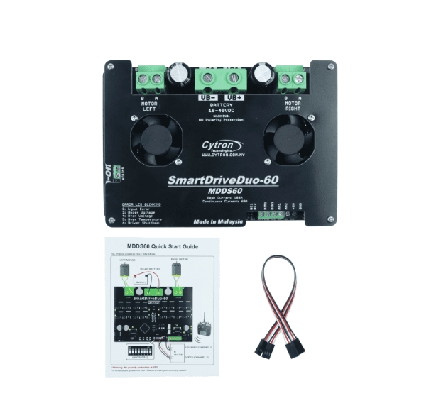 MDDS60 60Amp 7V-45V SmartDrive - Motor Driver Module incelemesi ve fiyatı