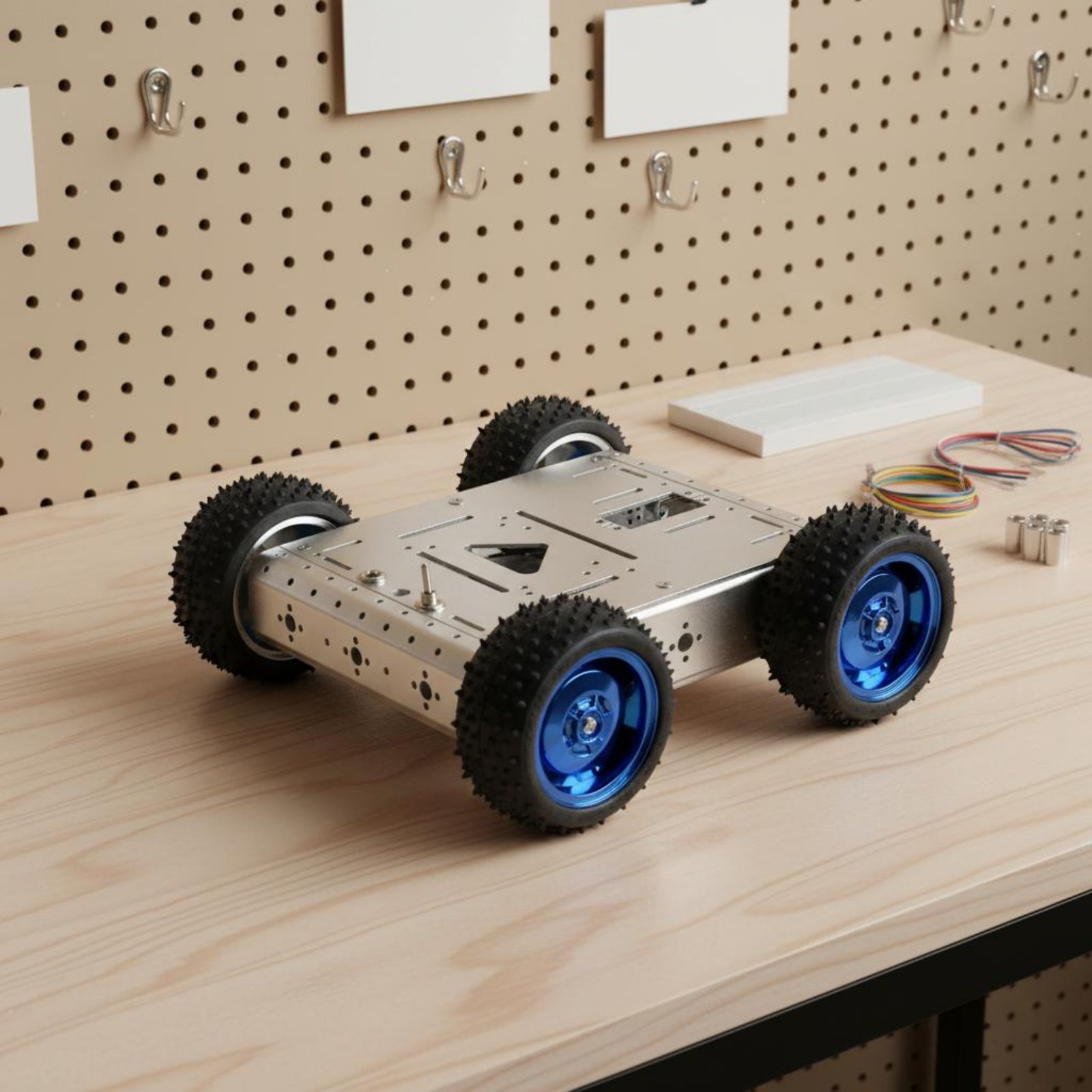 4WD Akıllı Araba Şasisi 1.5KG  - Robot Wheel incelemesi ve fiyatı