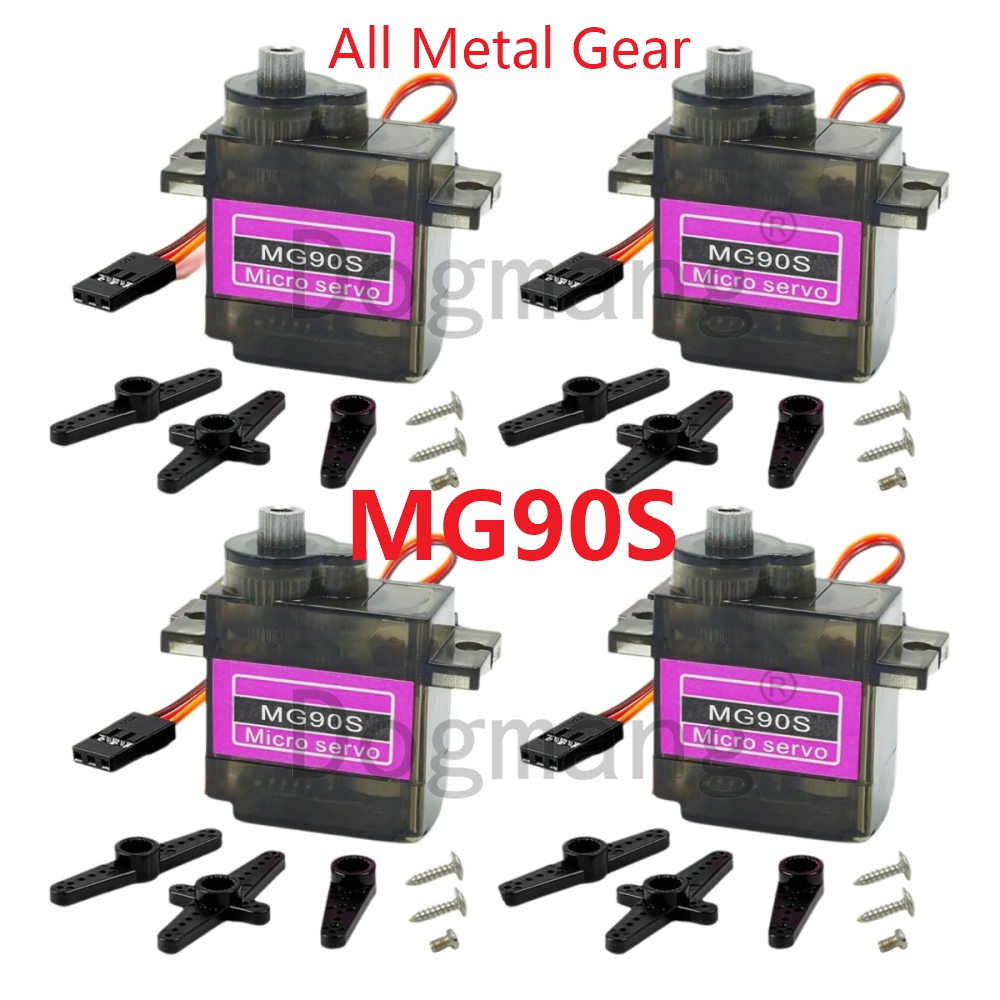 MG90S Servo 1/2/4/10/20/50 Ade - Sg90 Servo incelemesi ve fiyatı