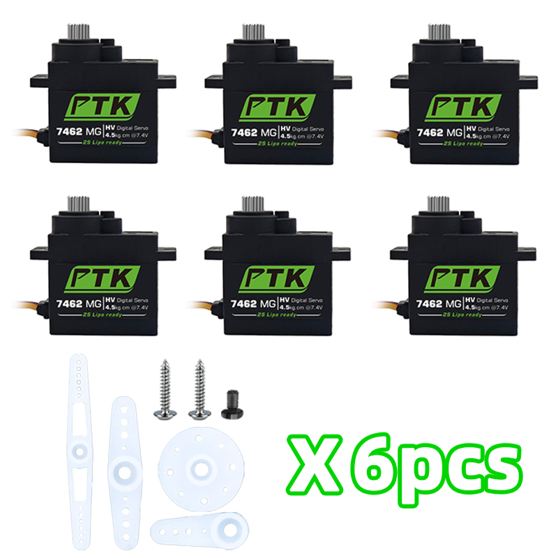 PTK 7462W MG Metal dişli 9g mi - Sg90 Servo incelemesi ve fiyatı