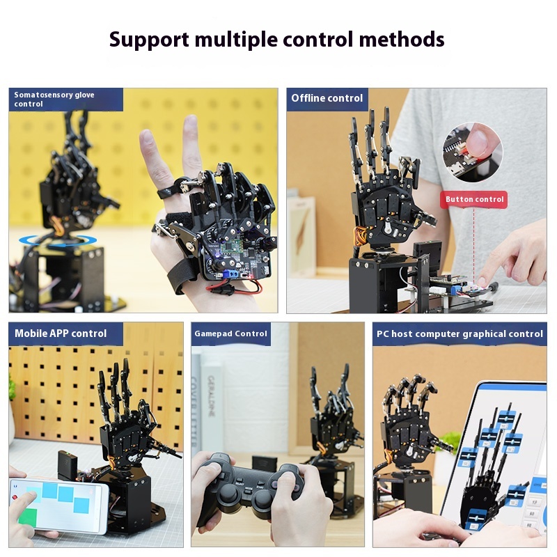 Biyonik Robotik El Palmiyesi U - Robot Arm Metal incelemesi ve fiyatı