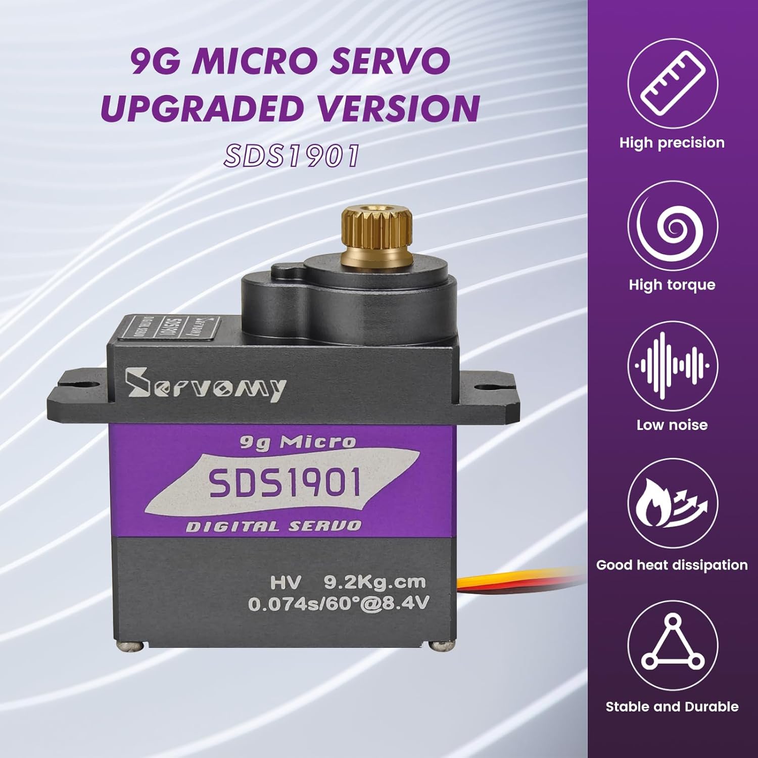 SERVOMY-SDS1901 Dijital 9G Mik - Sg90 Servo incelemesi ve fiyatı