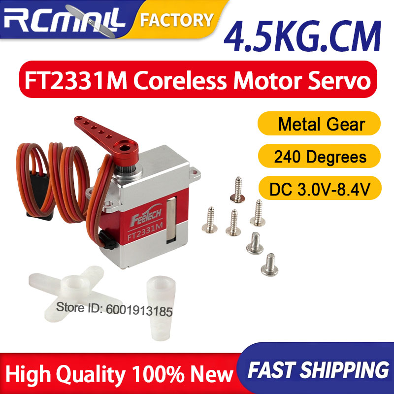 FT2331M Mikro Dijital Servo 4. - Robot Arm Metal incelemesi ve fiyatı
