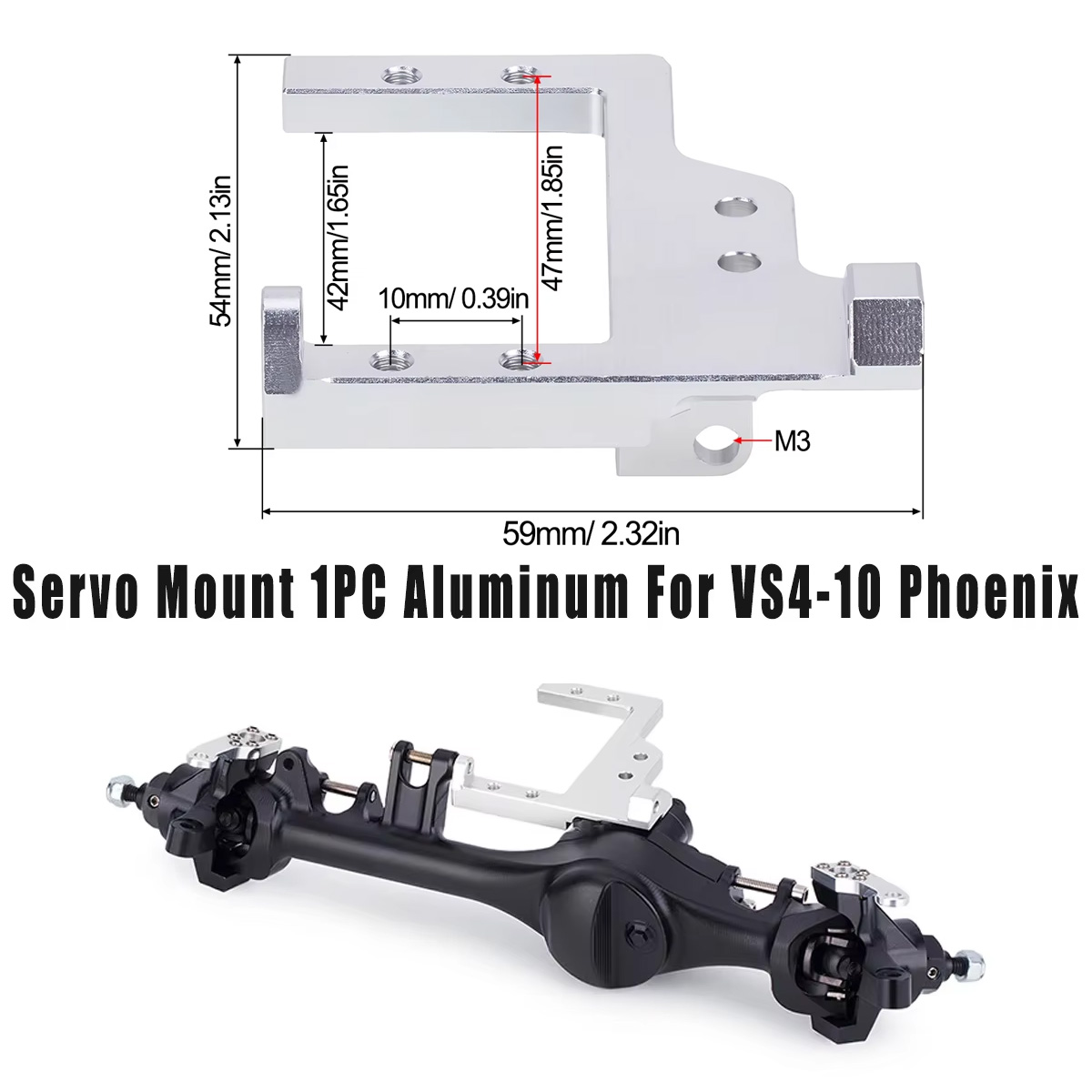 1 Adet Alüminyum Servo Montaj  - Servo Bracket incelemesi ve fiyatı