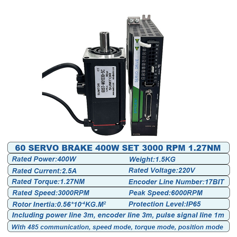 Servo Motor Kiti 220v 400w Fre - Servo Kit incelemesi ve fiyatı