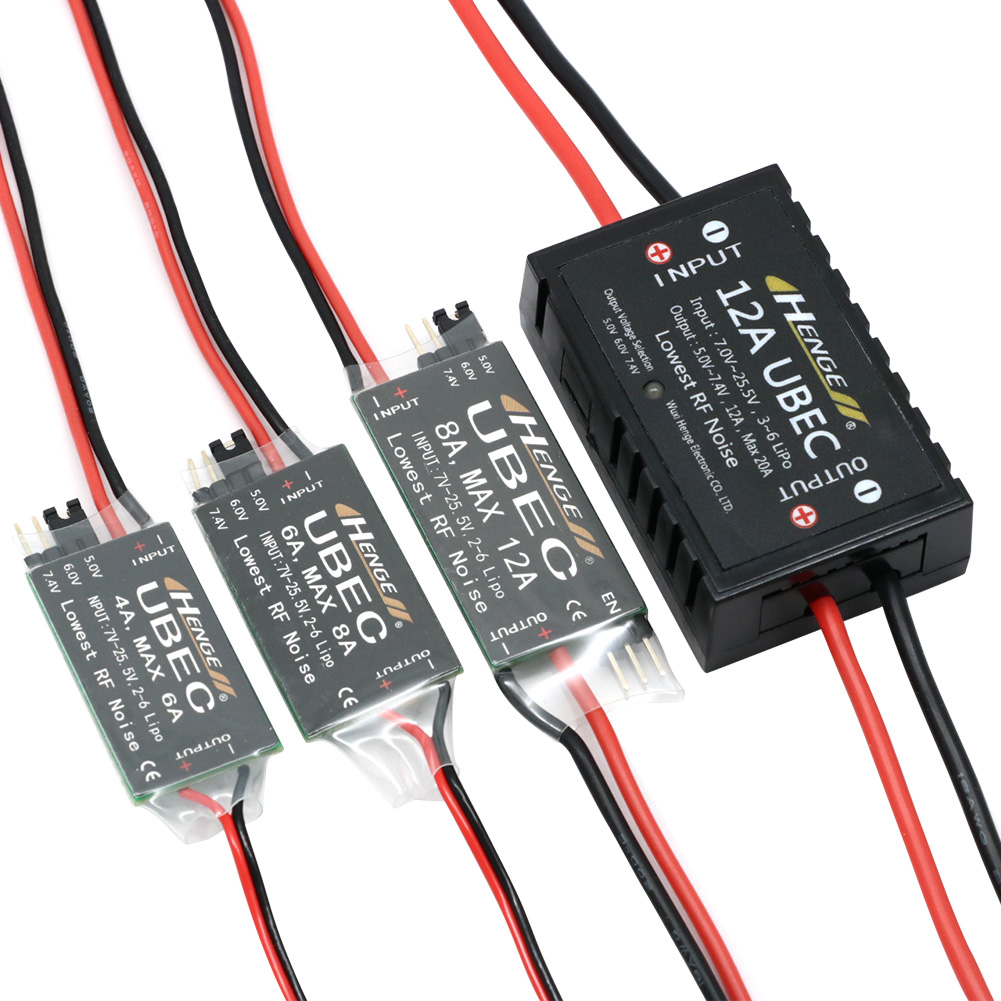 HENGE BEC 4A 6A 8A 12A UBEC 5V - Tracked Robot Chassis incelemesi ve fiyatı