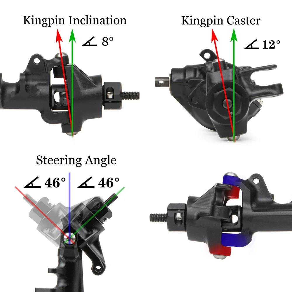1/10 RC Paletli Rig SCX10 II E - Servo Bracket incelemesi ve fiyatı
