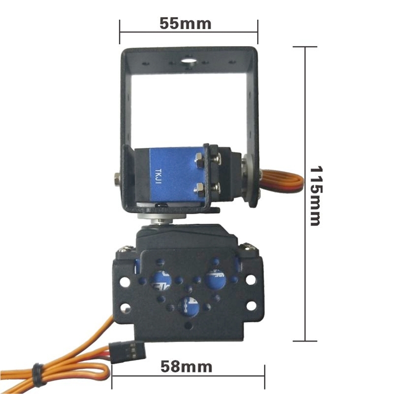 2 DOF Robotik Pan Ve Tilt Serv - Robot Arm Kit incelemesi ve fiyatı