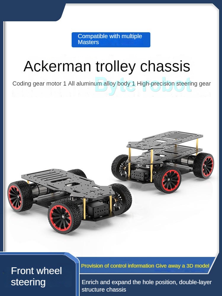 5 KG Yük 4WD Robot Araba Metal - Robot Chassis incelemesi ve fiyatı