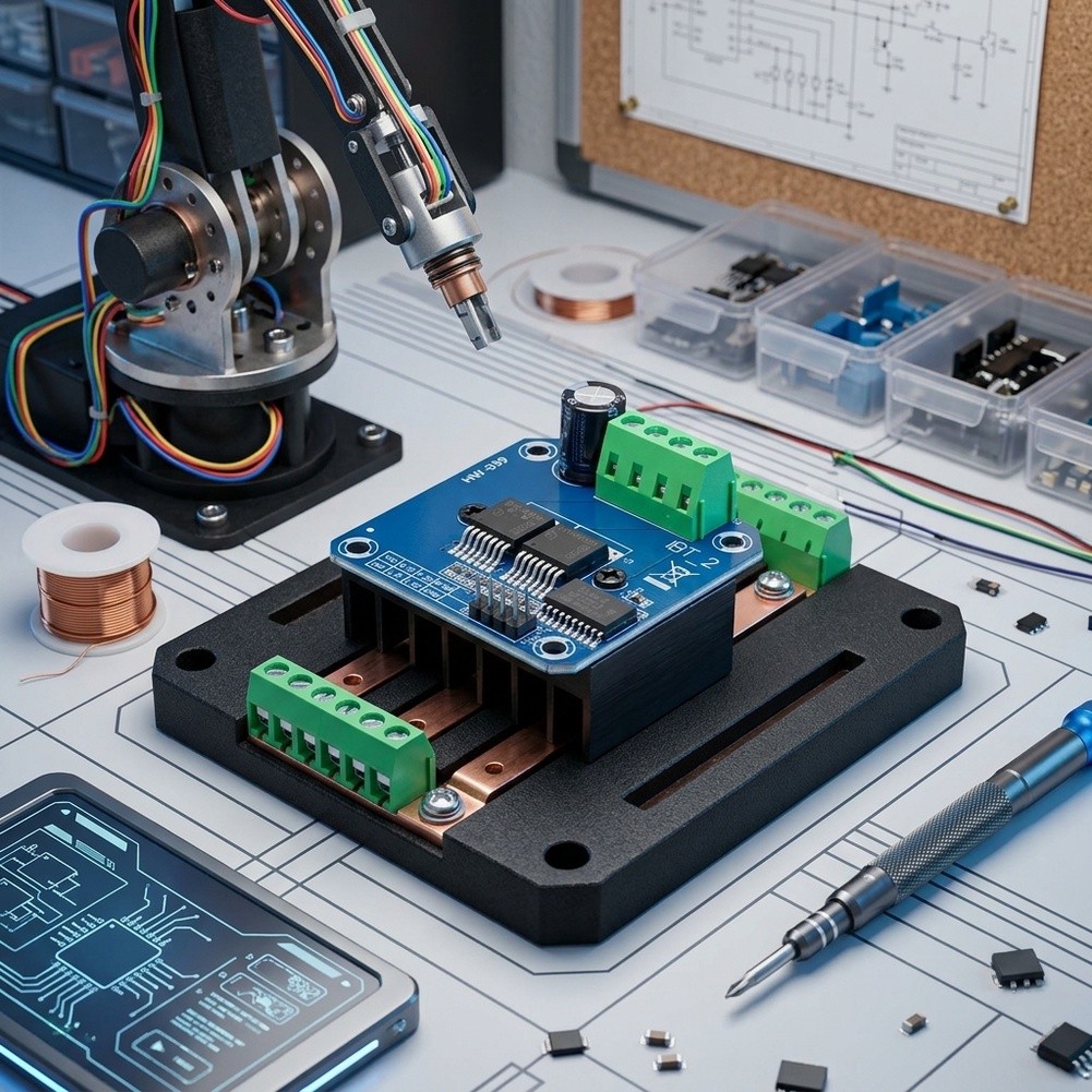 43A BTS7960 Araç Sistemleri Ro - Motor Driver Module incelemesi ve fiyatı