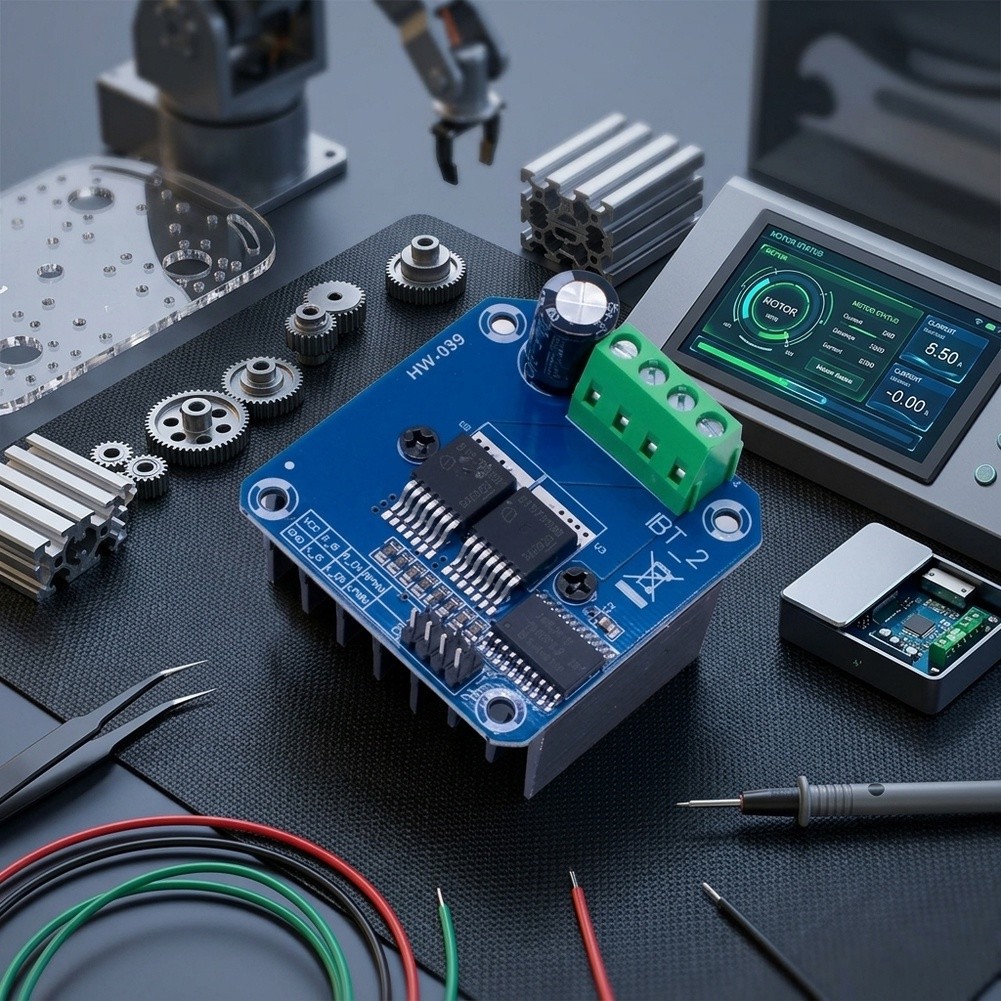 43A BTS7960 Araç Sistemleri Ro - Motor Driver Module incelemesi ve fiyatı