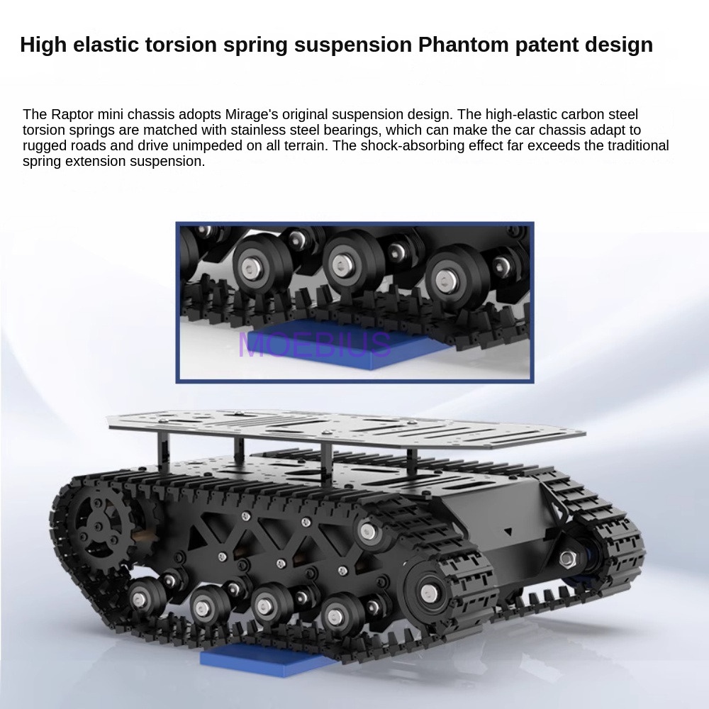 Arduino için süspansiyon Robot - Tracked Robot Chassis incelemesi ve fiyatı