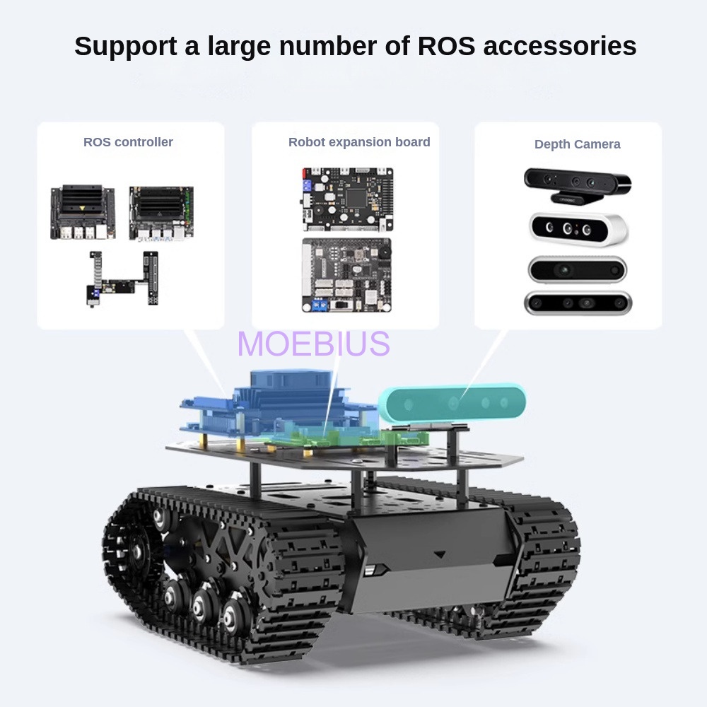 Arduino için süspansiyon Robot - Tracked Robot Chassis incelemesi ve fiyatı